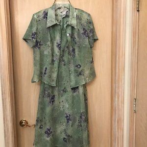 Two piece dress/jacket